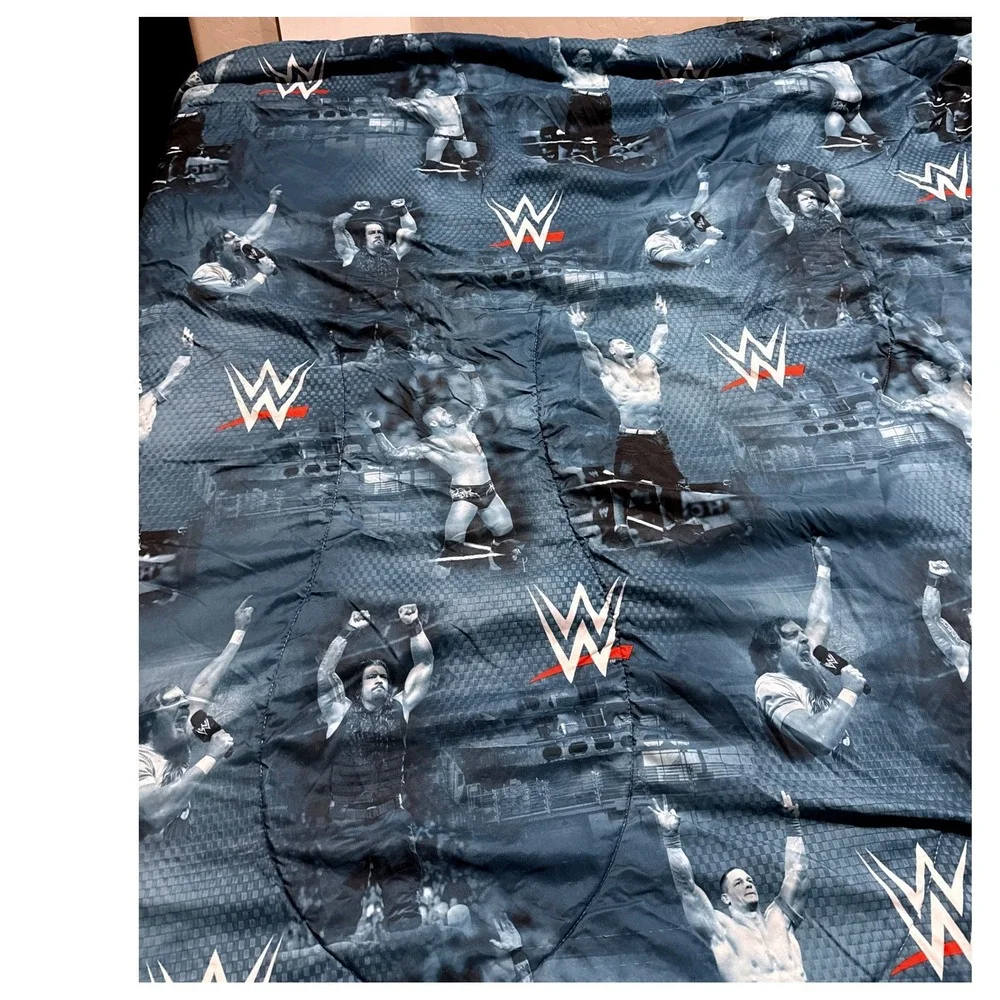 WWE Reversible Twin Comforter John Cena Roman Reigns Randy Orton Daniel Bryan